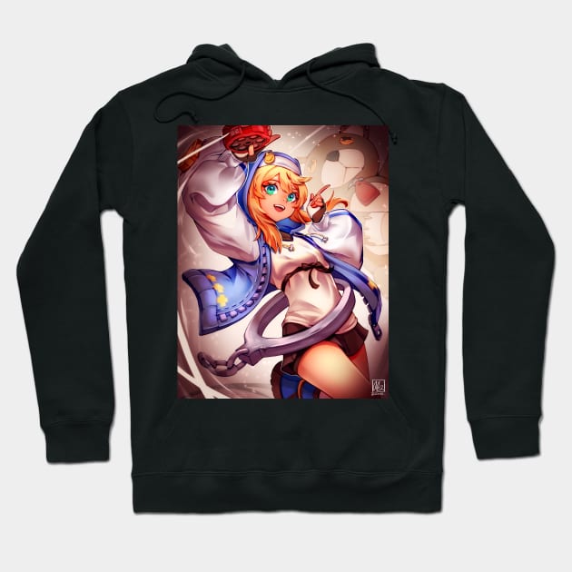 Bridget [Guilty Gear Strive] Hoodie by alinalal